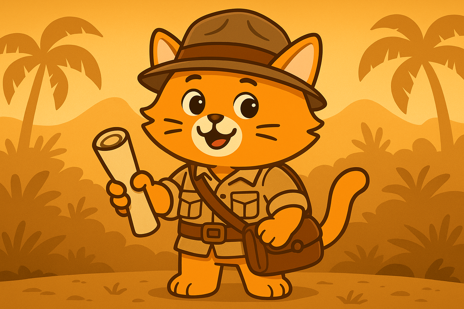Cat as explorer